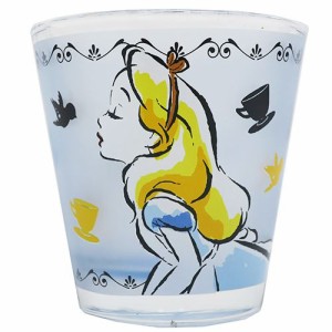 ◆不思議の国のアリス カラー フロストグラス （ディズニー）マグカップ おしゃれ コップ マグ 食器(D44)