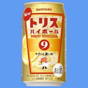 チューハイ　サントリー トリスハイボール 【キリッと濃いめ】350mlケース(24本入り) 【お取り寄せ商品】 