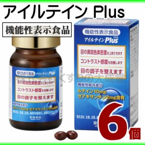 アイルテイン Plus （プラス） 6個 常盤薬品 ノエビアグループ 機能性表示食品 アイルテインプラス 旧 アイルテインSP