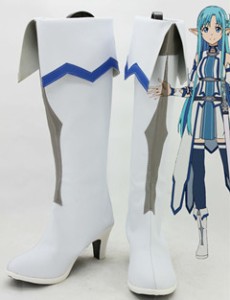 gargamel コスプレ靴 ソードアート・オンライン アスナ Asuna コスプレブーツ オーダーサイズ製作可能m2277