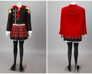 【1万円以上送料無料】【激安】超人気コスプレ服♪ファイナルファンタジー零式 Final Fantasy零式 FF零式 朱雀領ルブルム 0組　Rem レー