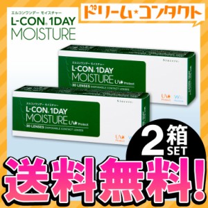 ◇《送料無料》30枚入 エルコンワンデーモイスチャー 2箱 / 1day UVカット