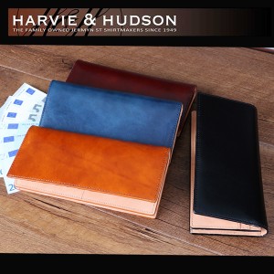 HARVIE&HUDSON ハービーアンドハドソン イタリアキャピタルレザー 長財布 選択 HA-5002 定価15120円