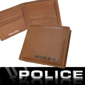 POLICE ポリス 二つ折り財布 牛革 EDGE PA-58000 CA 本革 国内正規代理店商品 新品 (39)