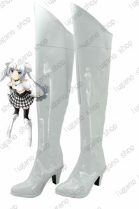 Miss Monochrome　ミス・モノクローム　堀江由衣　風  コスプレ専用靴 　ブーツ 　コスプレ靴  