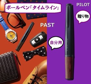 パイロットボールペン タイムライン 7700円 PAST BTL7SR  男性 女性 誕生日 プレゼント 贈り物 送料無料 