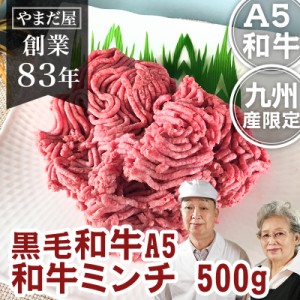 佐賀牛 宮崎牛 A5ランク 牛ミンチ 500g 九州産 黒毛和牛 牛肉 国産牛 和牛 ミンチ ハンバーグ ギフト お祝い 料理