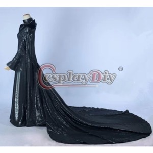 高品質 高級コスプレ衣装 ディズニー 眠れる森の美女 風 Maleficent マレフィセント タイプ Ver.2 
