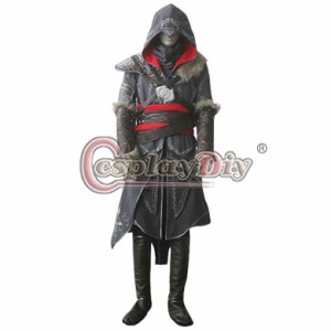 高品質 高級コスプレ衣装 アサシンクリード 風 オーダーメイド Assassin's Creed Revelations Ezio Auditore da Firenze Halloween