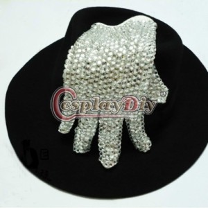 高品質 高級コスプレ マイケル ジャクソン 風 グローブ 手袋 Michael Jackson Dance Party Cosplay Gloves One Side With Crystals 