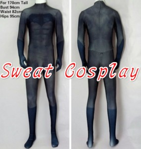 高品質 高級コスプレ衣装 バットマン 風 オーダーメイド ボディースーツ コスチューム Batman Costume Spandex Lycra Suit 