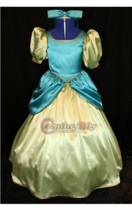 高品質 高級コスプレ衣装 ディズニー シンデレラ 風 ドリゼラ タイプ ドレス オーダーメイド DRIZELLA Cinderella's Stepsister Dress