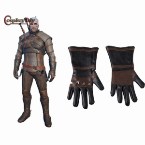 高品質 高級 オーダーメイド グローブ 手袋 ウィッチャー 3 ワイルドハント 風 The Witcher 3- Wild Hunt Geralt of Rivia Gloves