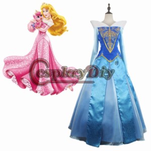高品質 高級コスプレ衣装 眠れる森の美女 風 オーロラ姫 タイプ オーダーメイド ドレス Sleeping Beauty Princess Aurora Dress 