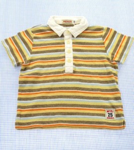 ミキハウス MIKIHOUSE ポロシャツ 半袖 100cm トップス 男の子 キッズ 子供服 中古