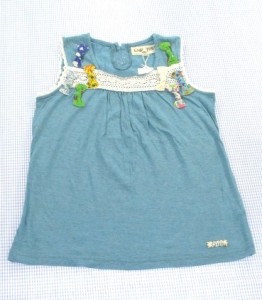 チップトリップ CHIP TRIP タンクトップ 130cm トップス 女の子 キッズ 子供服 中古