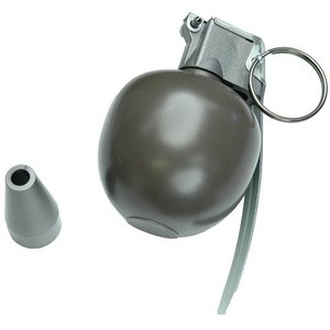 ソフトエアーガン（エアガン）【手榴弾型6mmBB弾ボトル　M67 リンゴ型】サンプロジェクト