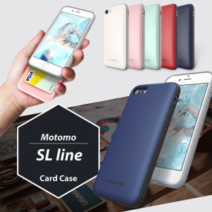 iPhone SE 第２世代 / 8 / 7 スマホケース INO SLIDE CARD CASE カード入れ  電磁波干渉防止シート付き カード収納 suica pasmo ネコポス