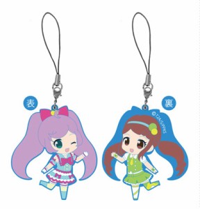 送料無料！プリパラ◆パラネタ◆オモテウラバー ストラップ◆らぁら＆なお◆新品◆