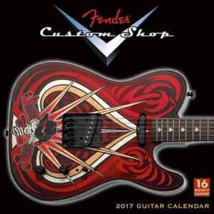 Fender Custom Shop Guitar 2017 Calendar フェンダーカスタムショップカレンダー