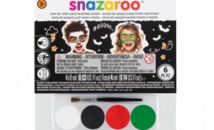 フェイスペイントに★snazaroo　キット ビジュアル ガイド付き　ハロウィン&ホラー