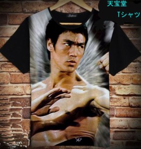 ブルース・リー（李小龍） Tシャツ 黒5