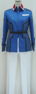 機動戦士ガンダムSEED DESTINY 地球軍軍服 コスプレ衣装w-046