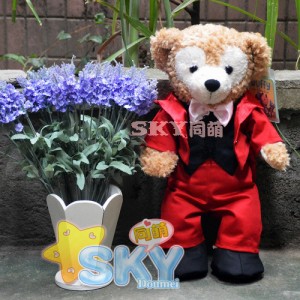 【1万円以上送料無料】ダッフィーコスチューム 超豪華スーツ★wedding  衣装 duffy ディズニー 通販 ぬいぐるみ グッズ wdw ベア Disner 