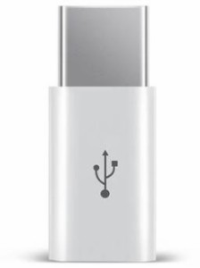 [大口:3個よりお承り]送料無料【Type C USB 充電器へ micro-USB 変換 コネクタ 白】micro usb →Type-C 変換アダプタ [3個以上お求め] 