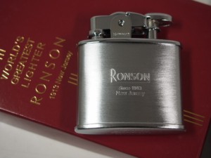  RONSON ロンソン・スタンダード 銀色クローム　RO2-0026 新品シルバー色