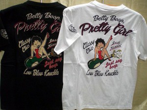 LOWBLOW KNUCKLE　X  BETTY BOOP  バニーベティー ローブローナックル