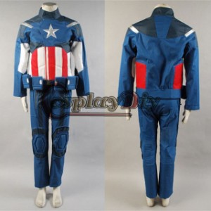 高品質 高級コスプレ衣装 キャプテン アメリカ アベンジャーズ 風 The Avengers New Jacket Pants Set costume for Captain America