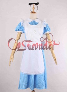 高品質 高級コスプレ衣装 ディズニー 不思議の国のアリス 風 オーダーメイド ドレス Cloak Alice in Wonderland Costume Dress Adult