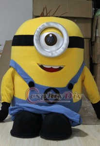 高品質 高級コスプレ衣装 着ぐるみ 怪盗グルーのミニオン危機一発 風 minion ミニオン タイプ マスコット イベント 催事などにどうぞ