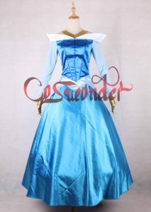 高品質 高級コスプレ衣装 眠れる森の美女 風 オーロラ姫 タイプ オーダーメイド ドレス Sleeping Beauty Princess Aurora Halloween