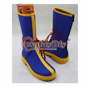 高品質 高級 オーダーメイド ブーツ 靴 ドラゴンボール 風 孫悟空 タイプ Dragon Ball Son Goku Kakarotto Cosplay Boots