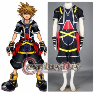 高品質 高級コスプレ衣装 キングダムハーツ 風 ソラ タイプ オーダーメイド Kingdom Hearts Sora Costume Adult Men Halloween