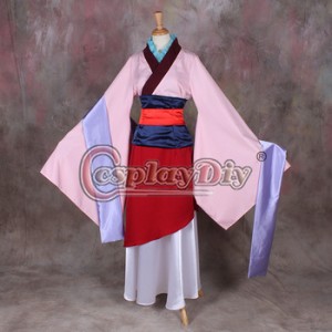 高品質 高級コスプレ衣装 ディズニー風 ムーラン ファ・ムーラン姫 タイプ Customized Mulan Princess Costume Movie Cosplay Ver.4