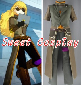 高品質 高級 コスプレ衣装 RWBY（ルビー）風 ヤン・シャオロン タイプ オーダーメイド RWBY Season 4 Yang Xiao Long Costume