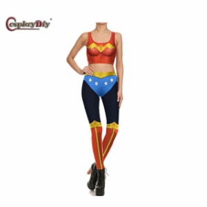 高品質 高級コスプレ衣装 スーパーマン 風 コスチューム オーダーメイド ワンダーウーマン Wonder Women Sexy Cosplay Costume