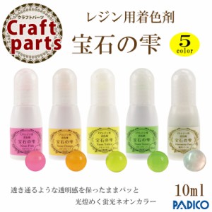 パジコ　レジン専用着色剤 宝石の雫　ネオンカラータイプ 10ml  レジン液/ホビー/クラフト