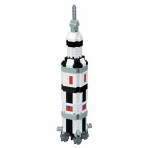 nano block ナノブロック【NBH-130 サターンVロケット】カワダ