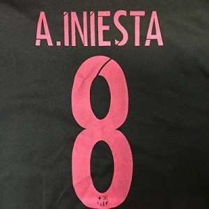 子供用 K134 17 バルセロナ A.INIESTA*8 イニエスタ 紫 ゲームシャツ パンツ付 /サッカー/キッズ/ジュニア/ユニフォーム