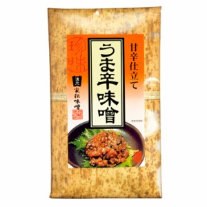 甘辛仕立てうま辛味噌（竹紙）（信州長野県のお土産 おみやげ お惣菜 ニンニク みそ 長野土産 通販 お取り寄せご当地グルメ）