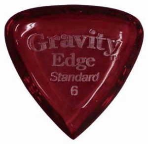 GRAVITY GUITAR PICK/GEES6P アクリルピック Edge Standard【グラビティギターピック】【メール便発送代引き不可】