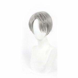  ユーリオンアイス ヴィクトル コスプレウィッグかつら cosplay wig 耐熱ウィッグ 変装用ウィッグ 新デザイン 専用ネット付 