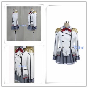 艦隊これくしょん -艦これ- 鹿島   コスプレ衣装  高品質 新品 Cosplay アニメ イベント パーティー 仮装　