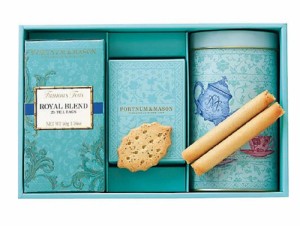 フォートナム アンド メイソン FORTNUM AND MASON 紅茶 ティー ティーバッグ 焼菓子詰合せ