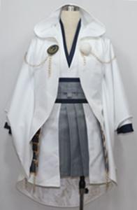 刀剣乱舞鶴丸国永コスモンド製女性Mサイズコスプレ衣装＆靴&ウィッグ