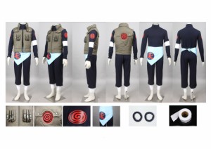 【1万円以上送料無料】超人気コスプレ服♪NARUTO -ナルト-   猿飛アスマ1代衣装コスプレ衣装/アニメ/変装・仮装/女装